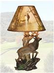 WLD28636 Elk illuminated Elk Lamp